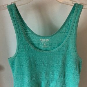Teal tank